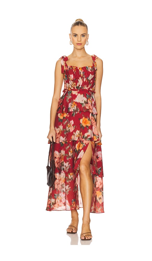 Mellorie Dress in Red. - size L (also in M, S, XL, XS) - ASTR the Label - Modalova