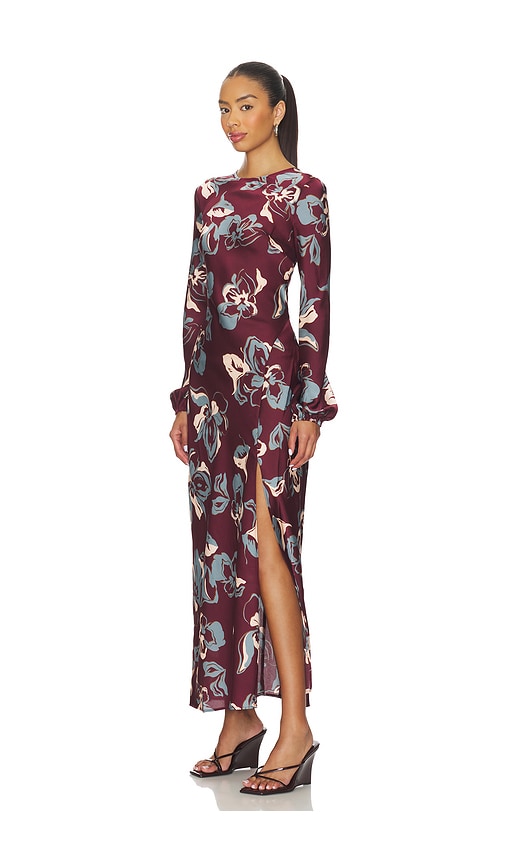 Astr Elyse Dress In Multi