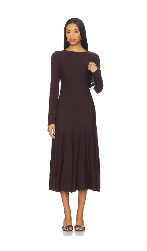 Astr Doreyda Sweater Dress In Purple
