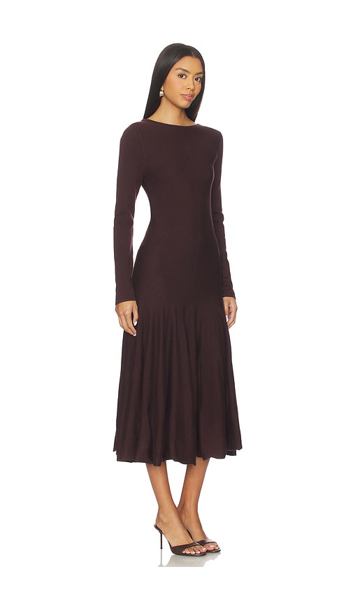 Astr Doreyda Sweater Dress In Purple