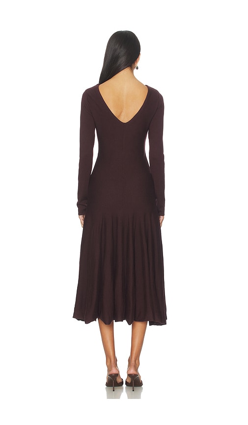  Astr The Label Midi-kleid Doreyda In Purple. Größe S. Also In Xs, L. 
