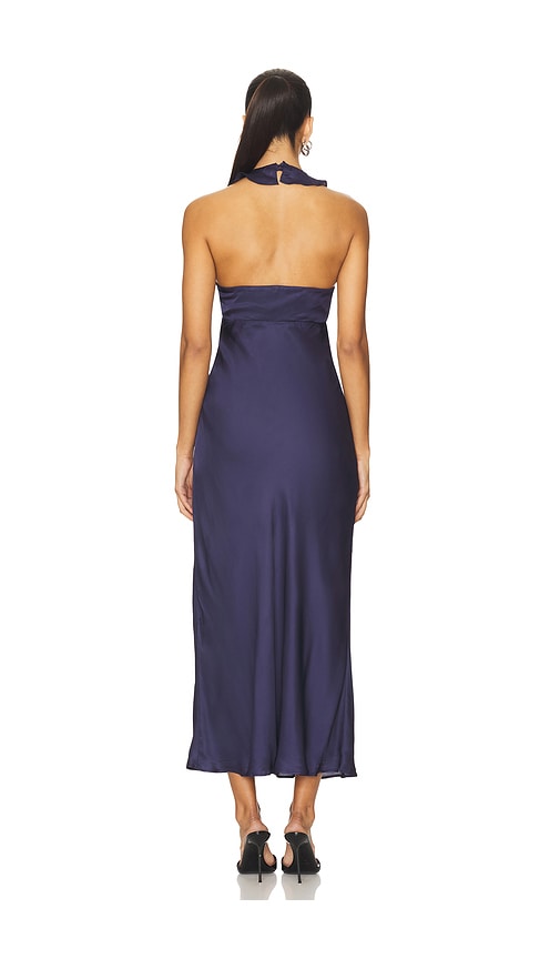  Astr The Label Midi-kleid Morrigan In Navy. Größe S. Also In Xs, Xl. 