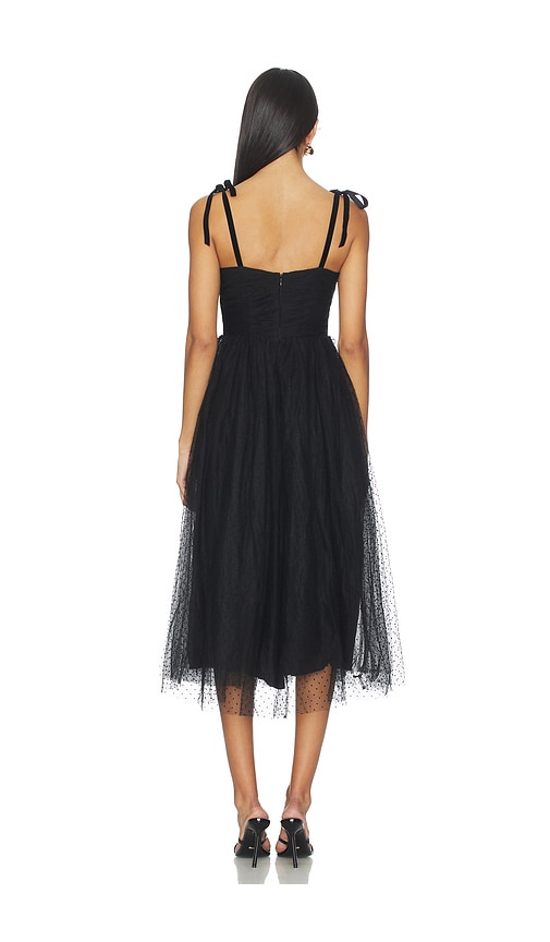  Astr The Label Midi-kleid Karyme In Black. Größe S. Also In Xs, M. 