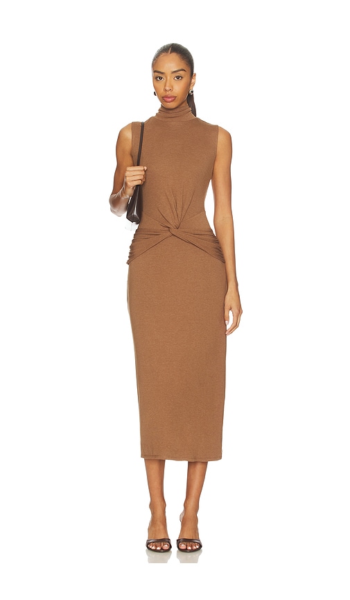 Brown Turtleneck Dress | REVOLVE