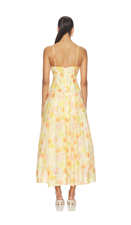  Astr The Label Kleid Ovina In Yellow. Größe Xs. Also In S, M, L. 