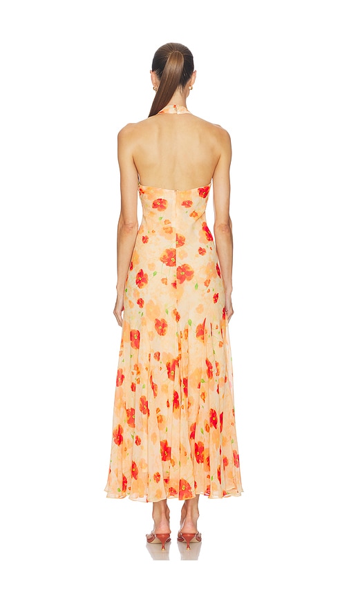  Astr The Label Kleid Yasmeen In Orange. Größe Xs. Also In S, M. 