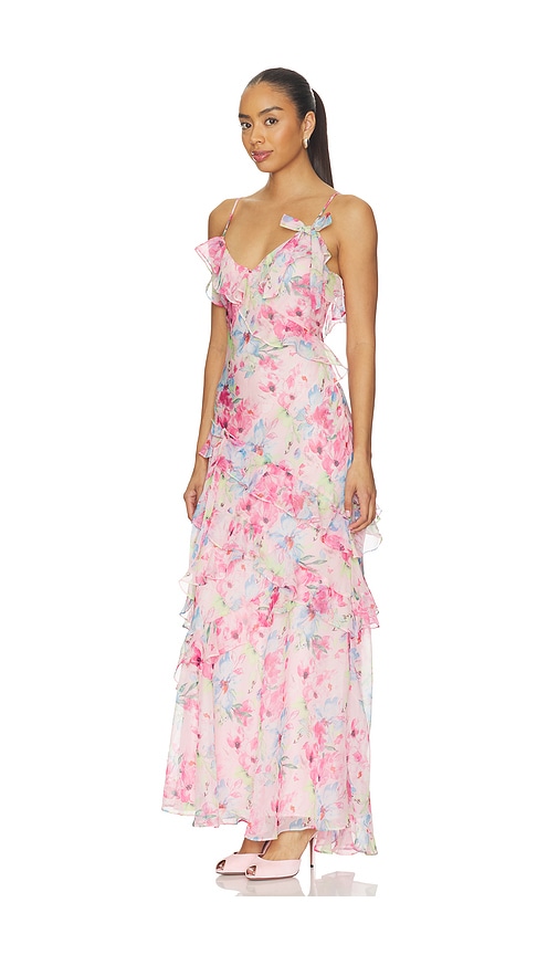  Astr The Label Kleid Amiya In Pink. Größe Xs. Also In S, M, L, Xl. 