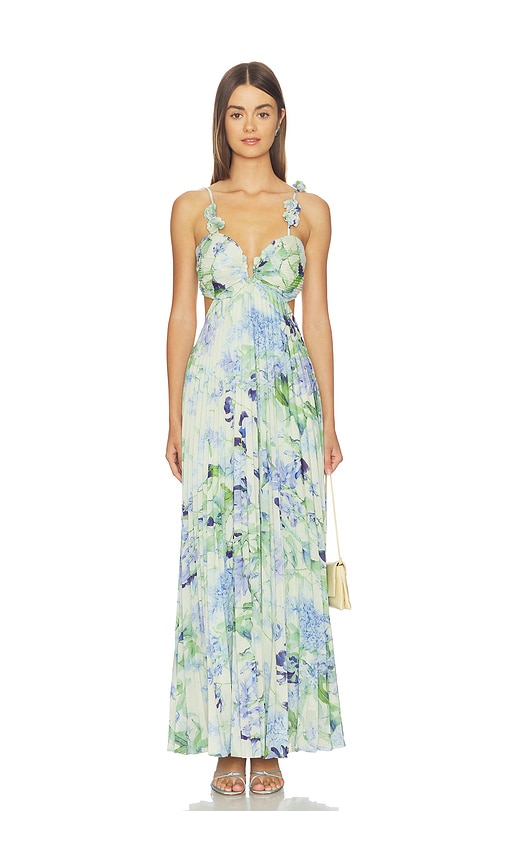 ASTR the Label ROBE ASTR THE LABEL EMESE DRESS en Green Taille M Also en XS S L XL 210 €