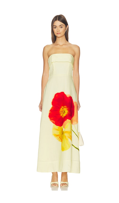 ASTR the Label ROBE XIMENA en Yellow Taille L Also en XS S M XL 210 €
