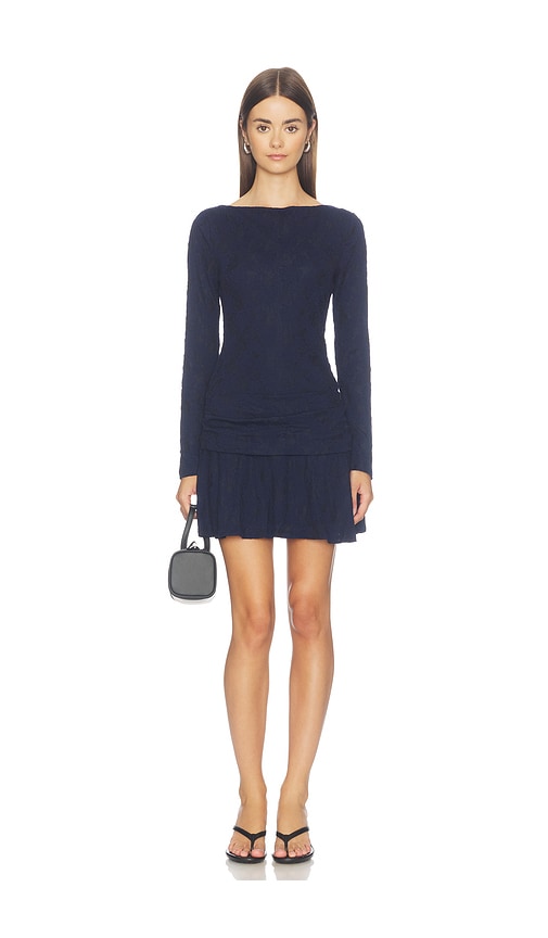 Cora Dress by Astr The Label in Navy