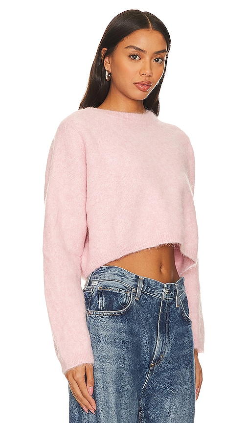 Shop Astr Clarissa Sweater In Pink