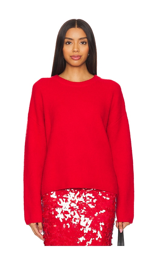 ASTR the Label Bowie Sweater in Red REVOLVE