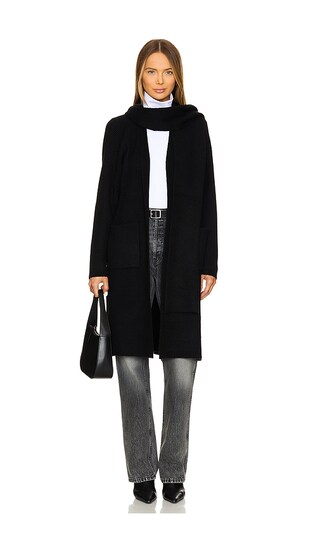 BlackButterfly Lungo Drappeggio Cardigan