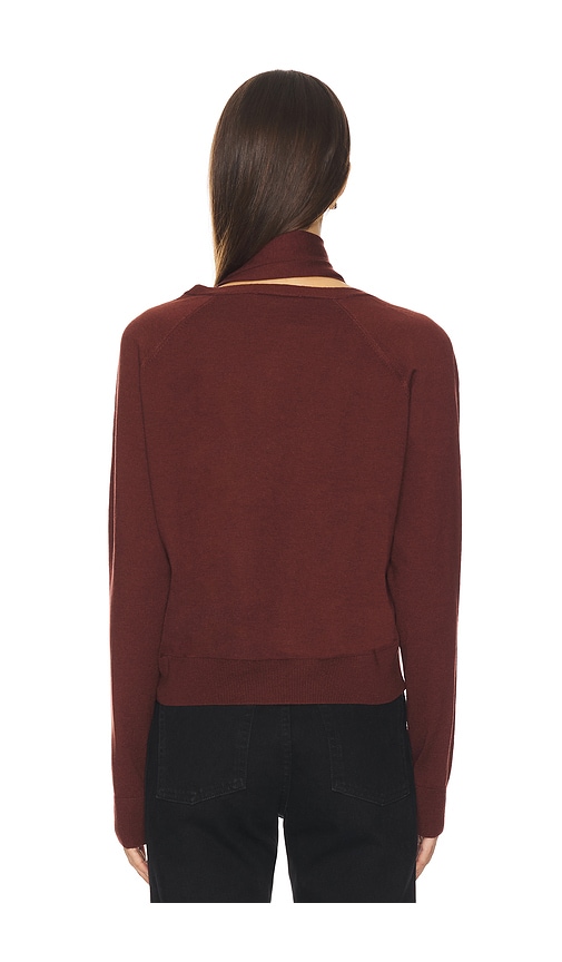  Astr The Label Strick Silvana In Burgundy. Größe S. Also In Xs, M, L. 