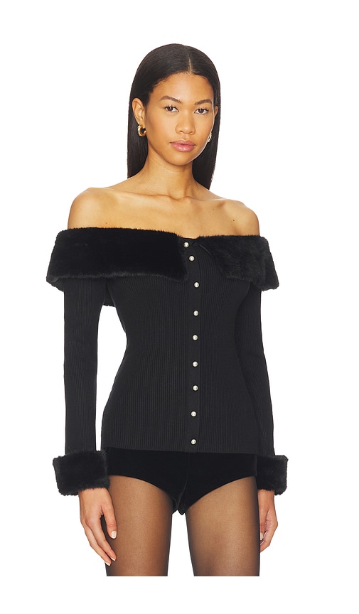 Astr Tabathia Sweater In Black