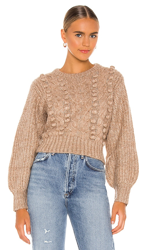 ASTR the Label Tina Sweater in Taupe | REVOLVE