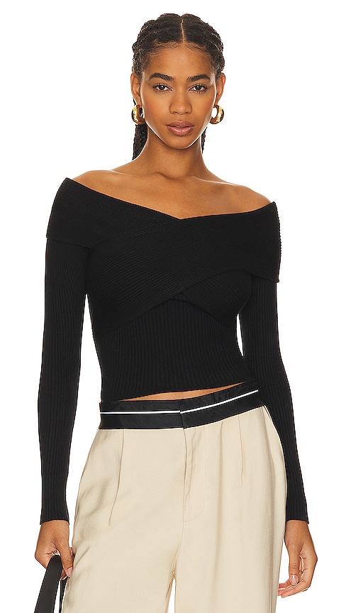 ASTR the Label Zayla Sweater in Black | REVOLVE