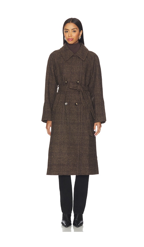 Astr Seeley Coat In Brown