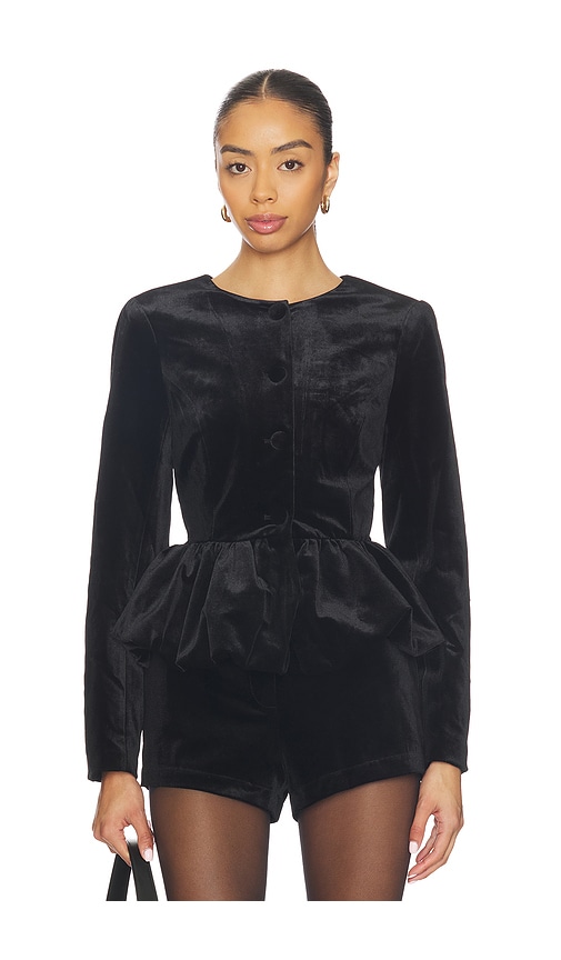 Astr X Revolve Nicolle Jacket In Black