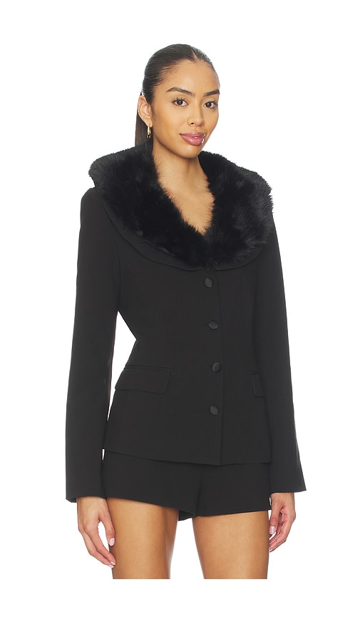 Astr Stefani Jacket In Black