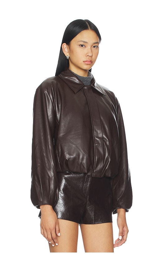  Astr The Label Raevin Jacket In Brown. Size S. Also In M. 
