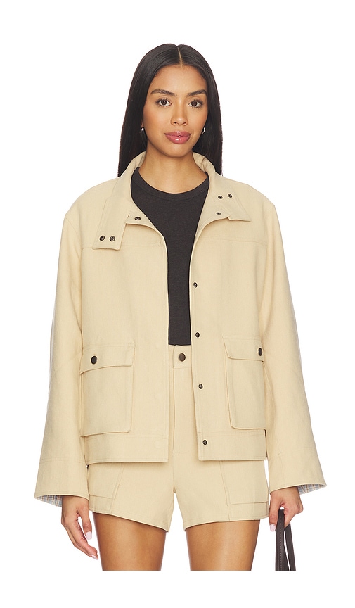 Beron Jacket in Tan. - size XS (also in S, M, L, XL)