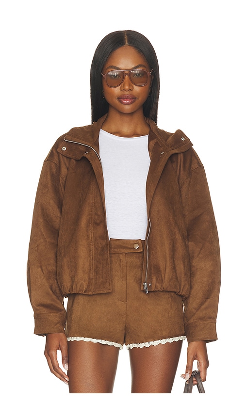 Cooper Jacket by Astr The Label in Chestnut
