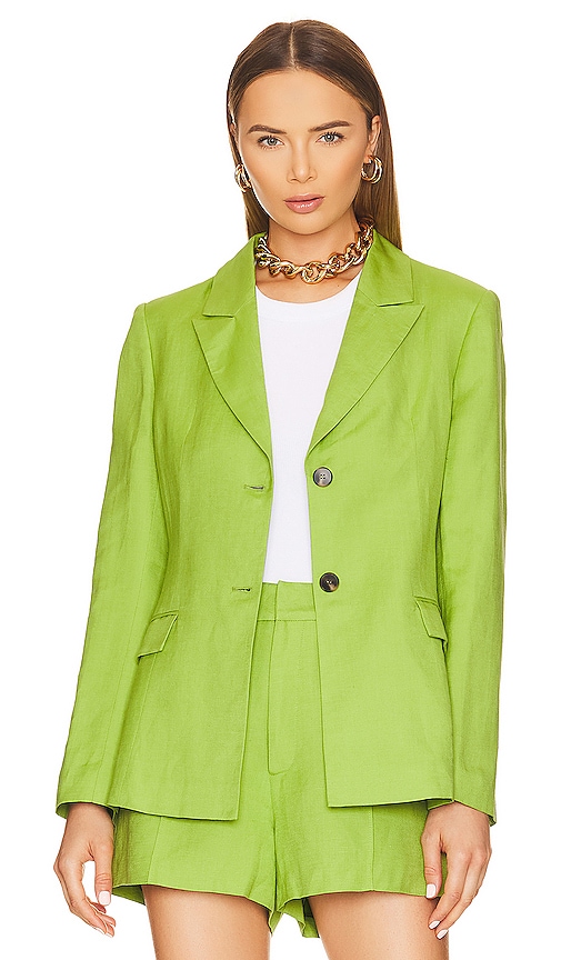 ASTR the Label Ayra Blazer in Kiwi | REVOLVE