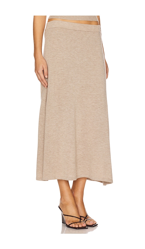 Astr Deora Sweater Skirt In Neutral