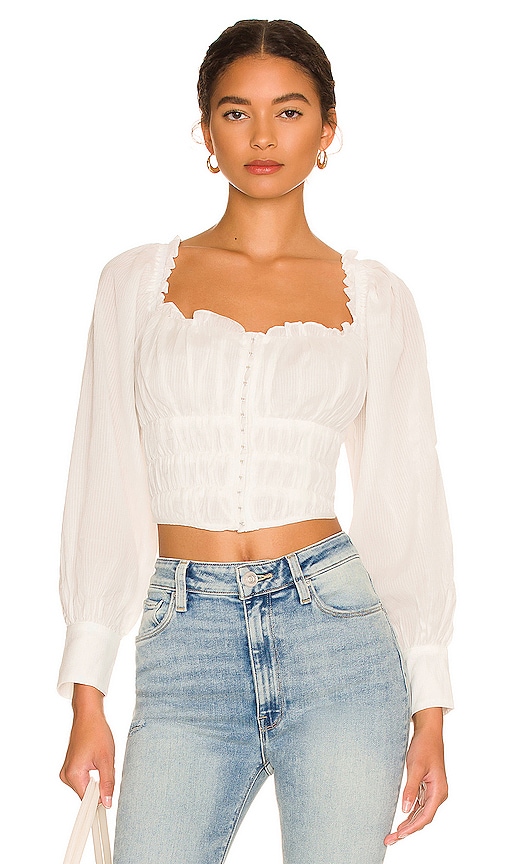 ASTR the Label Amber Top in Off White | REVOLVE