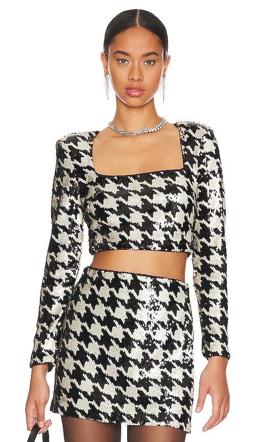 Astr Darby Top In Multicolor