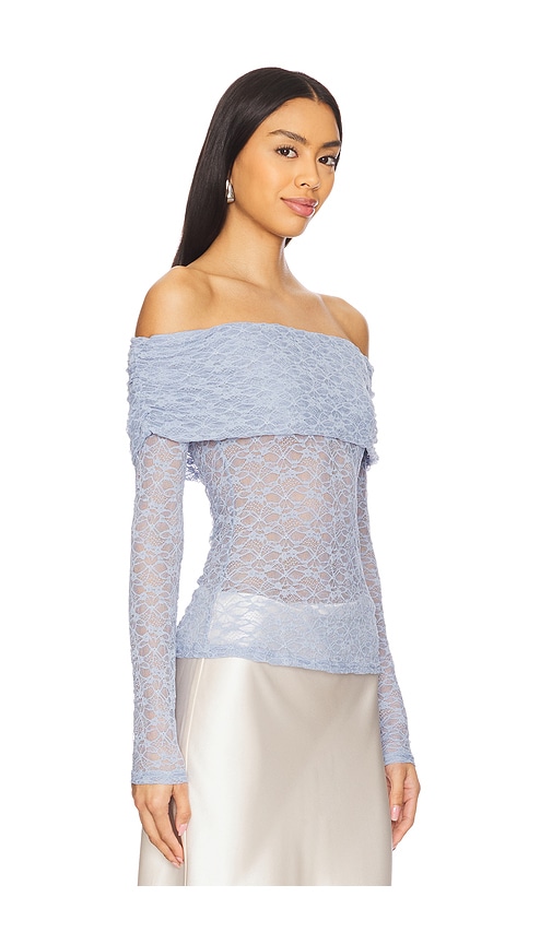 Astr Diamante Top In 蓝色