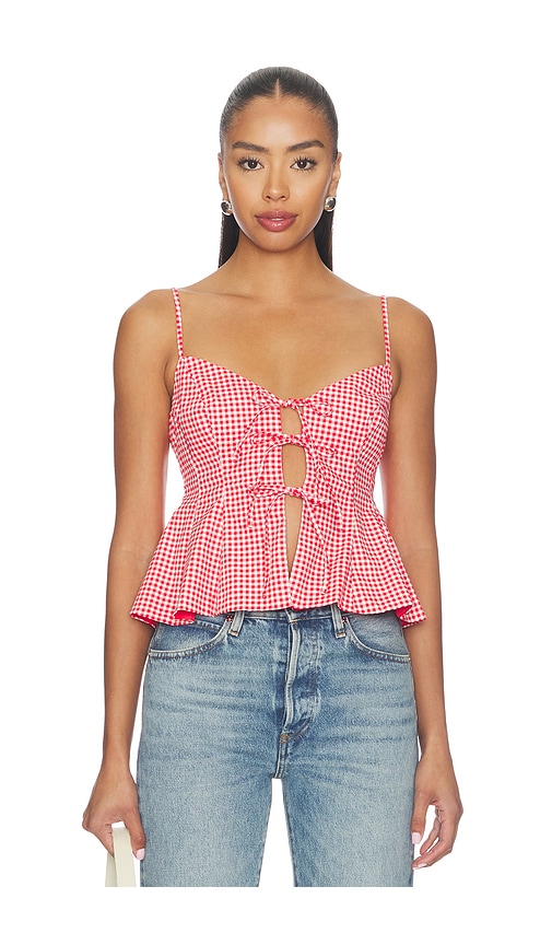 ASTR the Label Alma Top en Multi. Taille M. Also en XS, S, L, XL.