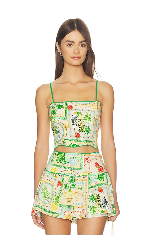 ASTR the Label Heidi Top en Green Taille L Also en XS S M XL 98 €