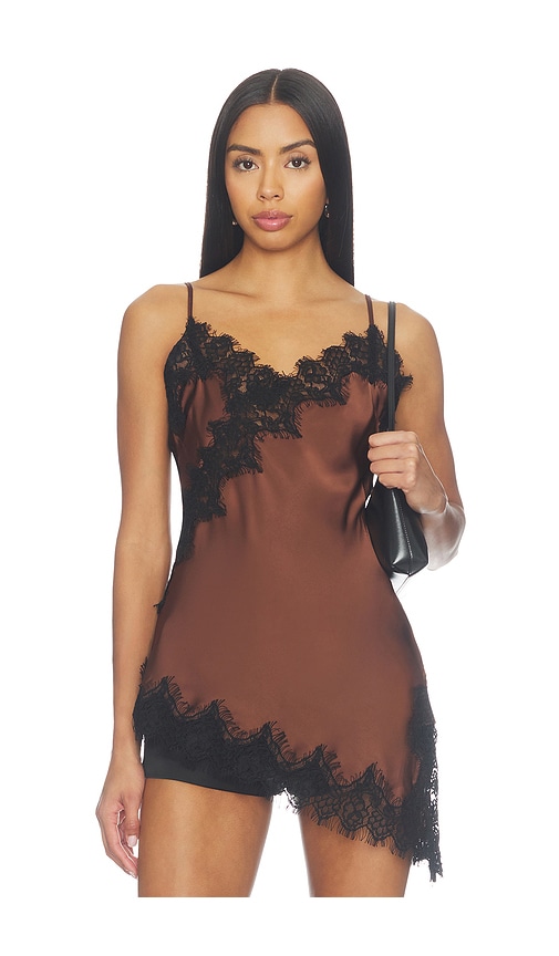 Laura Top by Astr The Label in Brown