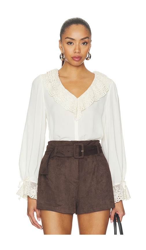 Christy Top in Cream