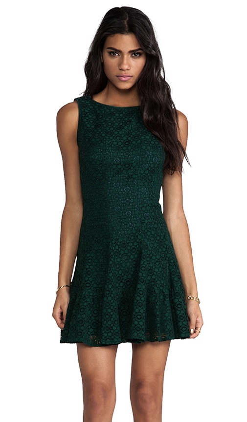 Re-Embroidered Lace Dress