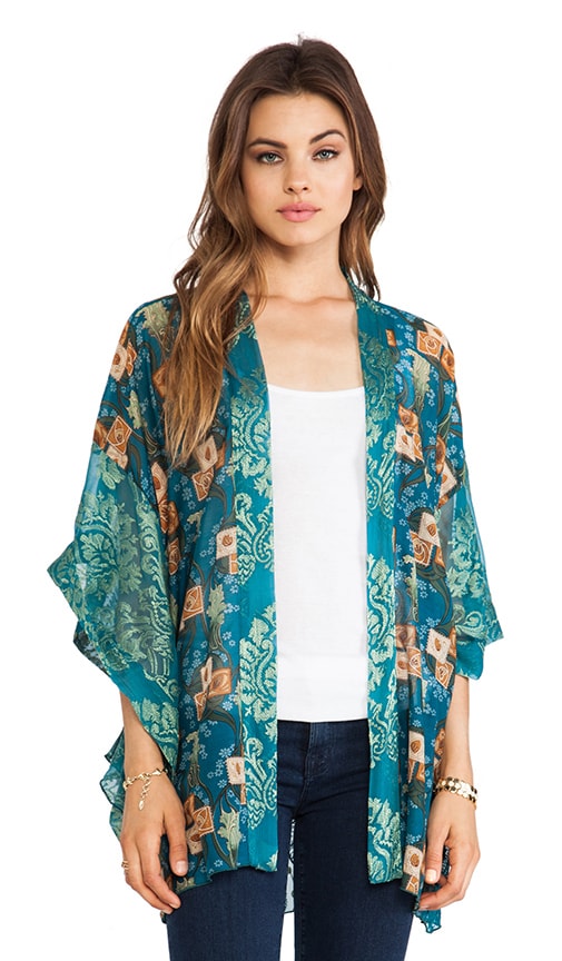 Windermere Print Kimono