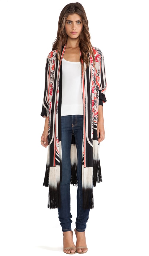 Botanical Print Kimono
