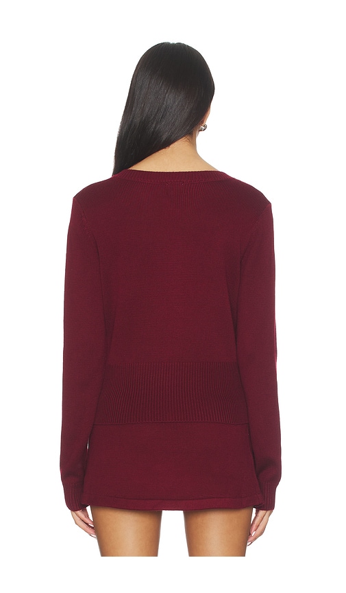  Amelie Teje Oberteil Elle Knit In Red. Größe Xs. Also In S, M, L. 