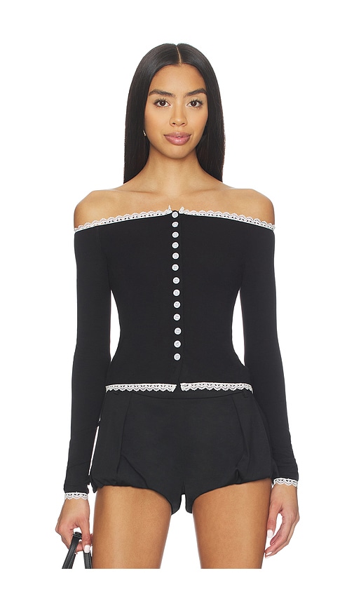 Amelie Teje Alexandra Top In Black
