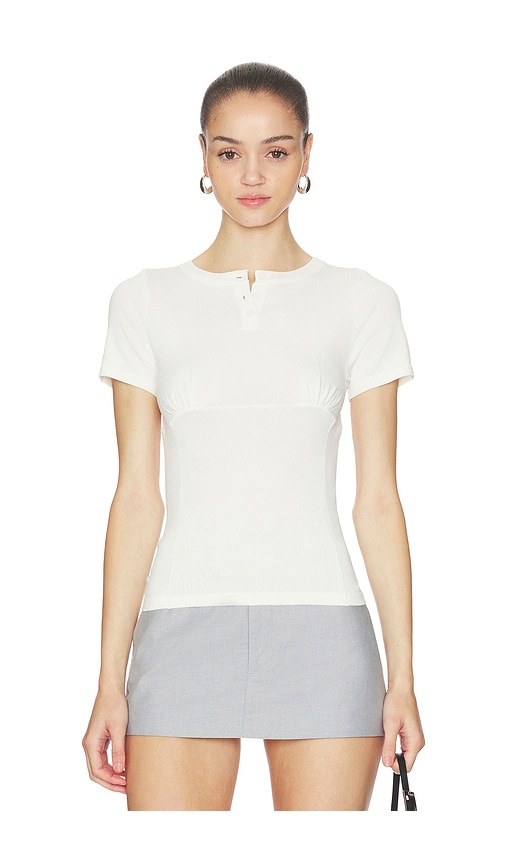 Amelie Teje Bruni Blouse In White