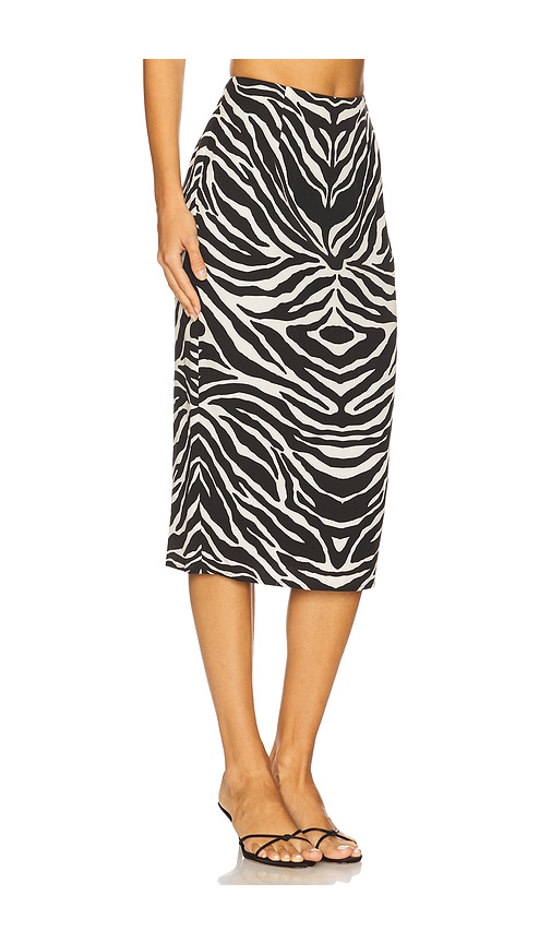 Auteur Studio Perle Skirt In Animal Print