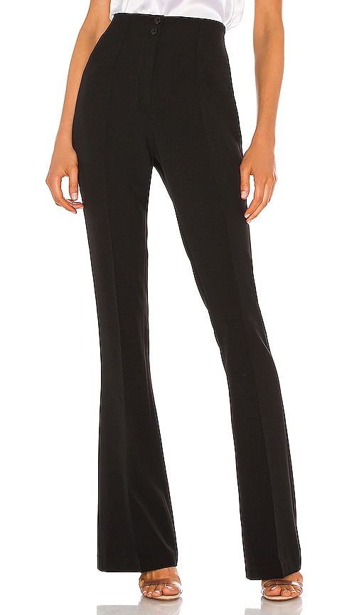 high rise flare pants