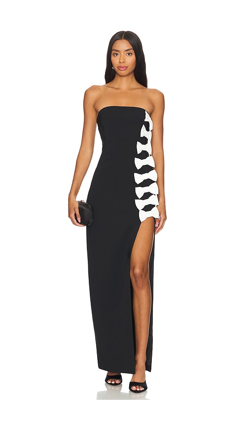 Shop Atoir The Selma Dress In Black & White