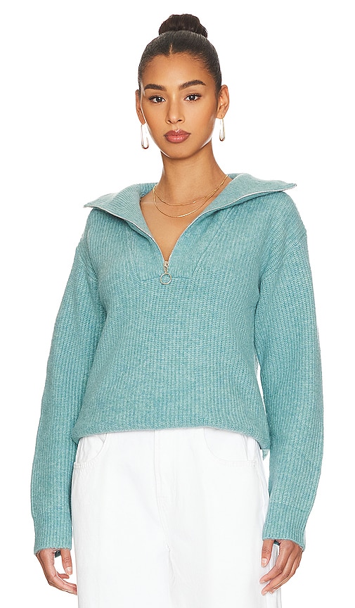 Atoir Ava Knit Sweater In Bright Aqua