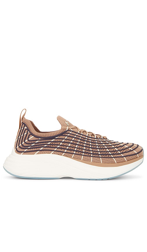 APL: Athletic Propulsion Labs Zipline Sneaker in Latte, Iron