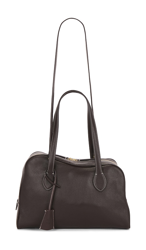 Atp Atelier Noale Leather Tote Bag In Black