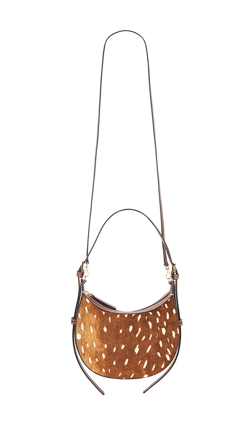 Silea Hobo Bag in Brown.