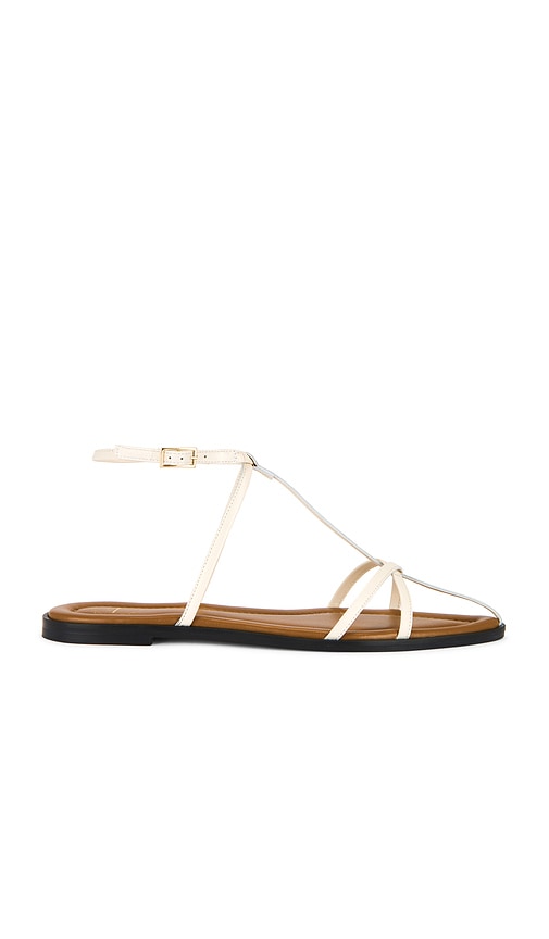 Griante Shimmery Sandals in White. - size 39 (also in 36, 38)